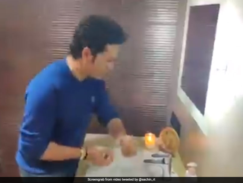 Watch: Sachin Tendulkar Joins WHO's Safe Hands Challenge