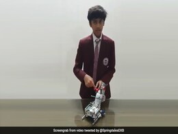 Grade 7 Student In Dubai Creates Sanitiser Robot To Tackle Coronavirus Grade 7 Student In Dubai Creates Sanitiser Robot To Tackle Coronavirus