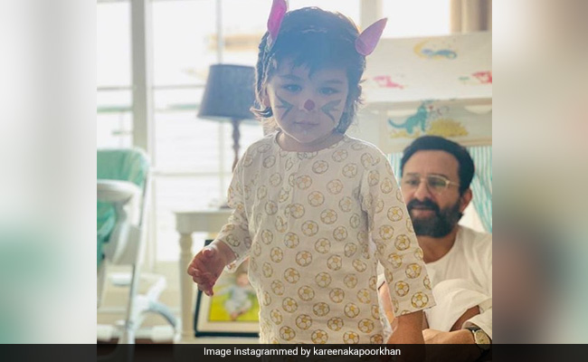 "My Easter Bunnies For Life": Kareena Kapoor Shares Adorable Picture Of Saif Ali Khan And Taimur