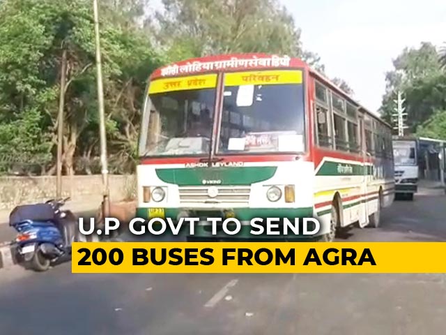 UP Sends 200 Buses From Agra To Rajasthan's Kota To Evacuate Students