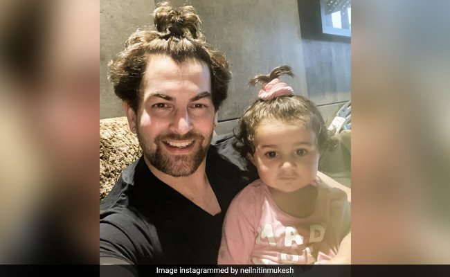 How Neil Nitin Mukesh's Daughter Nurvi "Convinced" Him To Tie His Hair In A Ponytail