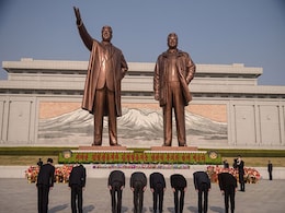 Low-Key Celebrations For North Korea's Founder Amid COVID-19 Pandemic Low-Key Celebrations For North Korea's Founder Amid COVID-19 Pandemic