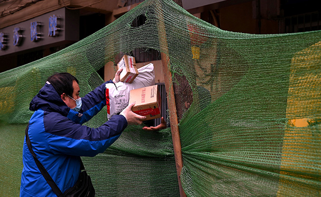 Divided City: Rows Of Fences Split China's Coronavirus-Scarred Epicentre Wuhan