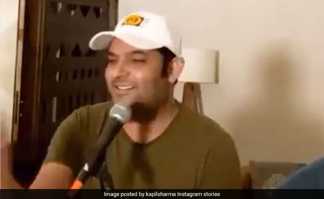 कपिल शर्मा ने गाया जबरदस्त अंदाज में गाना, सोशल मीडिया पर Viral हुआ Video