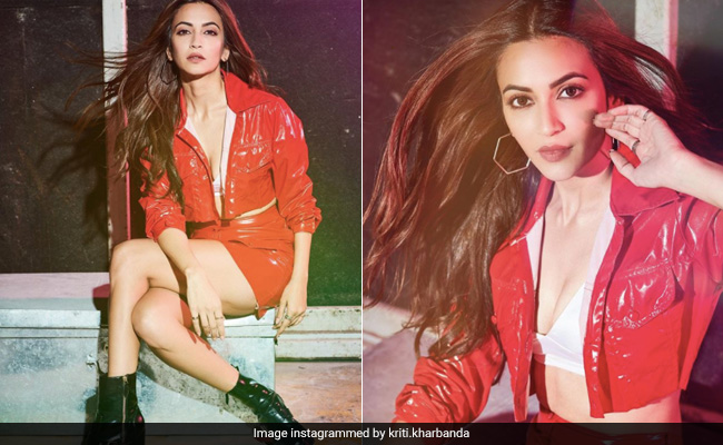 Kriti Kharbanda's Throwback Post In Hot Red Is Making Us Miss Dressing Up Too