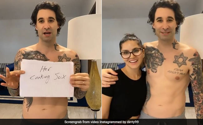 सनी लियोन के हाथ का खाना खाकर कुछ ऐसा है पति डेनियल का हाल, Video शेयर कर बताईं ये परेशानियां