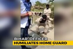 On Camera, Bihar Home Guard Seeking Officer's Lockdown Pass "Punished" On Camera, Bihar Home Guard Seeking Officer's Lockdown Pass "Punished"
