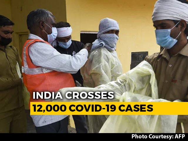 Coronavirus Cases In India Cross 12,000-Mark, 414 Deaths