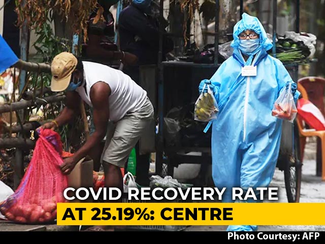 COVID Recovery Rate At 25.19%, Major Improvement From 14 Days Ago: Centre