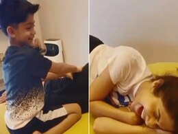 शिल्पा शेट्टी ने बेटे को लालच देकर दबवाए पैर, Video पोस्ट कर बोलीं- इसने मुझे एहसास दिलाया... शिल्पा शेट्टी ने बेटे को लालच देकर दबवाए पैर, Video पोस्ट कर बोलीं- इसने मुझे एहसास दिलाया...