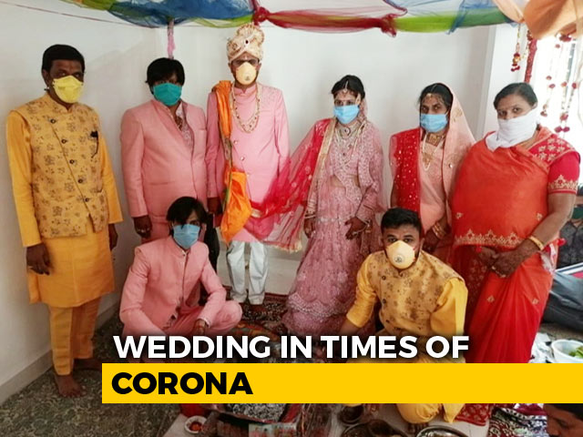 Marriage In The Time Of COVID-19: Sanitisers, Masks At Indore Function