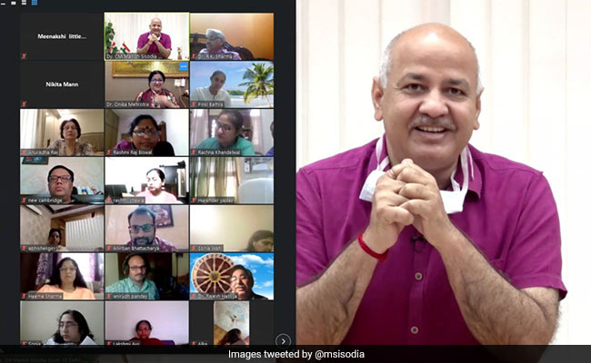 Delhi Education Minister Holds Meeting With Principals Of 300 Private Schools