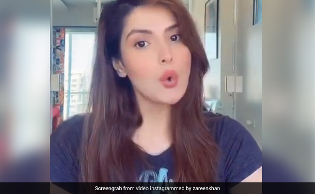 लॉकडाउन में जरीन खान का वीडियो हुआ वायरल, बोलीं- मुझे कोई शर्म नहीं...देखें Video