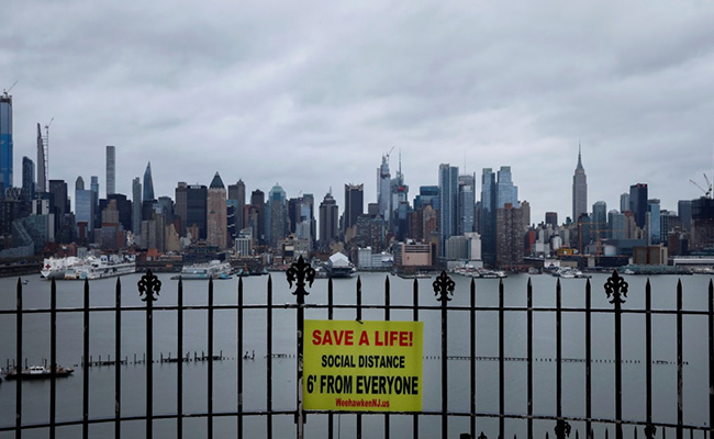New York In "Race Against Time", COVID-19 Deaths Near 9/11 Attack Level