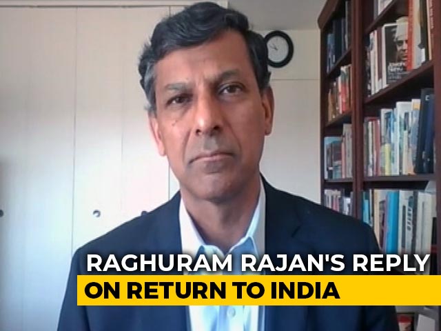 Raghuram Rajan's Reply On Return To India If Asked To Help In COVID-19 Fight