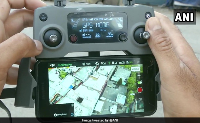 J&K Police Uses ''Eye-In-The-Sky'' To Enforce Lockdown