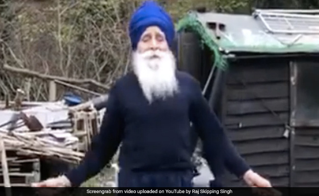 73-Year-Old "Skipping Sikh" Honoured For Raising Funds For UK's National Health Service