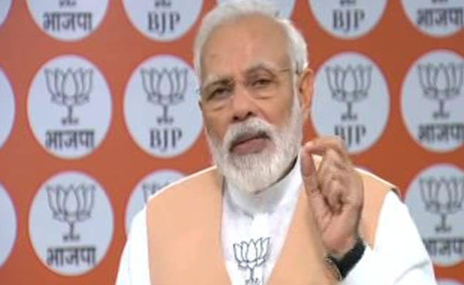 BJP Foundation Day: "It's A Long Fight, Can't Tire Or Give Up": PM Modi On Coronavirus Crisis