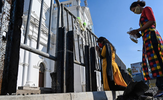 Sri Lanka Observes Silence For Victims On Easter Attacks Anniversary