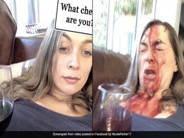 Viral Video: Woman Tries Using Instagram While Drinking Wine. It Doesn't End Well Viral Video: Woman Tries Using Instagram While Drinking Wine. It Doesn't End Well