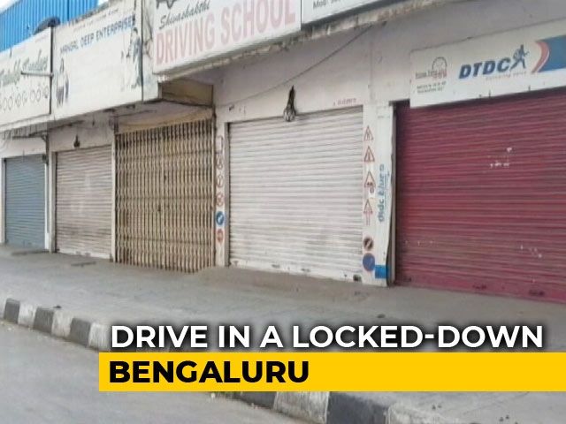 Drive In A Locked Down Bengaluru Amid COVID-19