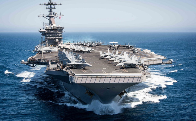 US Navy Upholds Demotion Of Captain Of Coronavirus-Hit Aircraft Carrier USS Theodore Roosevelt
