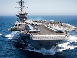 3rd Aircraft Carrier, 10,000 Troops Head To Middle East After Trump's Warning
