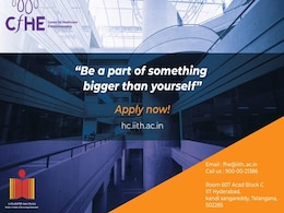 IIT Hyderabad Announces Fellowship Program In Healthcare Entrepreneurship IIT Hyderabad Announces Fellowship Program In Healthcare Entrepreneurship