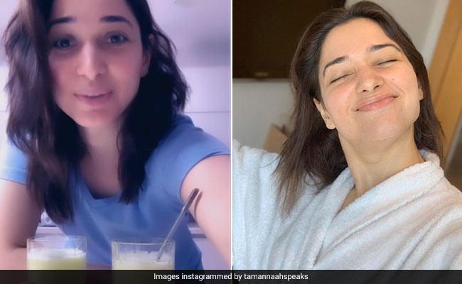 Tamannaah Bhatia Ups Her Vitamin C Quotient With Homemade Amla Juice