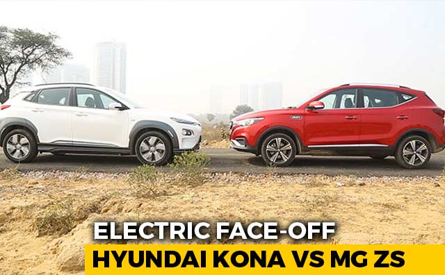 Hyundai Kona Electric Vs MG ZS EV
