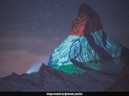 Message Of "Hope" From The Swiss Alps For India Amid Coronavirus Darkness Message Of "Hope" From The Swiss Alps For India Amid Coronavirus Darkness