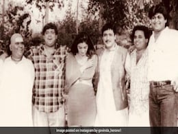 "24 Years Of <I>Saajan Chale Sasural</I>": Govinda Celebrates With Throwback Pic "24 Years Of <I>Saajan Chale Sasural</I>": Govinda Celebrates With Throwback Pic