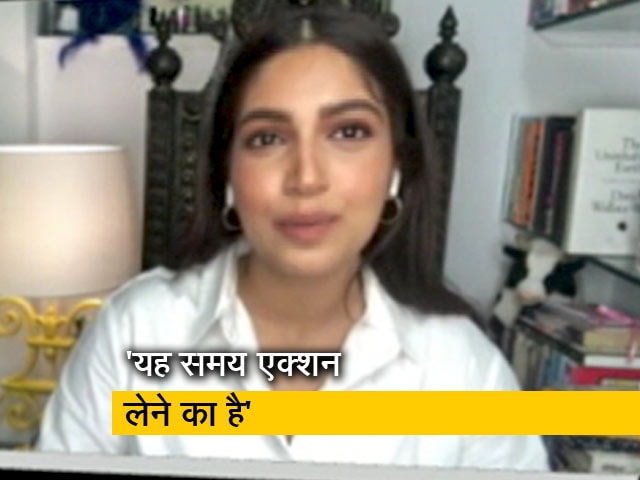 Video: भूमि पेडनेकर ने कहा- हम हर संभव सहायता करने की कोशिश कर रहे हैं