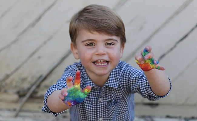 Prince Louis's Pics, Shot By Kate Middleton, Released On His 2nd Birthday