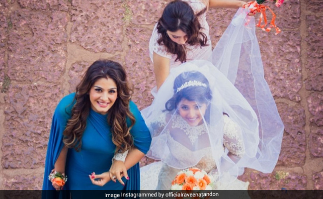 Raveena Tandon Shares Throwback Pics From Daughter Chaya's Dreamy Wedding