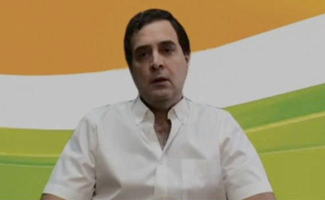 COVID-19 पर बोले राहुल गांधी - सिर्फ लॉकडाउन के ज़रिये वायरस खत्म करते-करते कहीं इकॉनॉमी पूरी तरह चौपट न कर लें