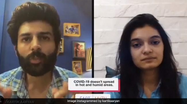 कार्तिक आर्यन ने डॉक्टर से पूछा 'शराब से कोरोना पेट में ही मर जाता है?', तो यूं मिला जवाब- देखें Video