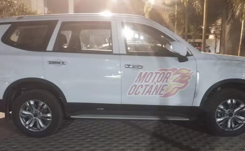 India-Spec MG Gloster Cabin Spied