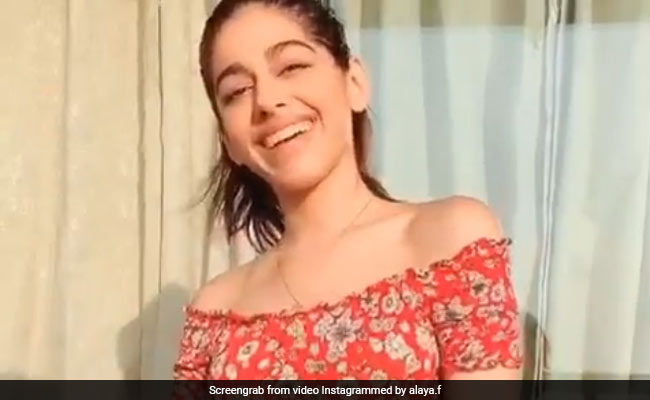 Alaya Furniturewala Is Always Up For A TikTok Challenge