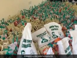Youth Congress Launches "Rahul Kit" Bags For Those Hit By Lockdown Youth Congress Launches "Rahul Kit" Bags For Those Hit By Lockdown