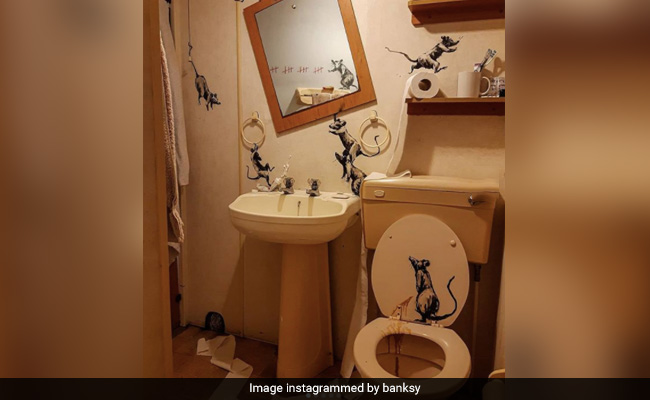 Banksy Reveals Latest Artwork In Lockdown. Here's What His Wife Thinks