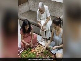 This Is What Nushrat Bharucha's "<I>Kahani Ghar Ghar Ki</I>" Scene Looks Like This Is What Nushrat Bharucha's "<I>Kahani Ghar Ghar Ki</I>" Scene Looks Like