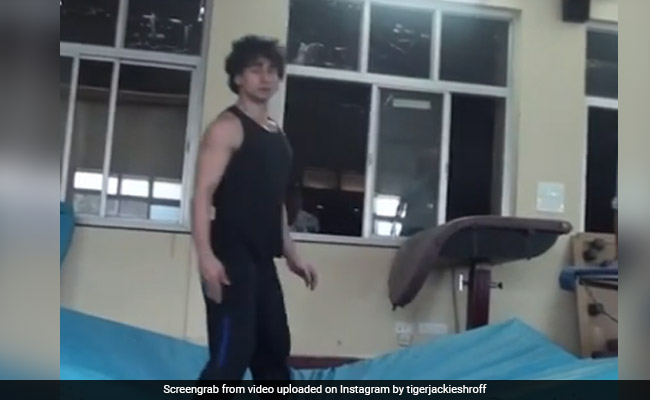 When Tiger Shroff Tried A Double Back Flip For The "First And Last Time." See His Throwback Video