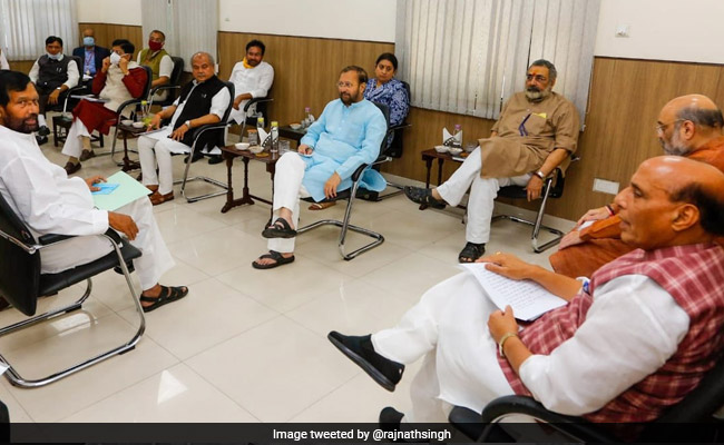 Coronavirus Crisis "Biggest Invisible War''; Armed Forces Adequately Protected: Rajnath Singh