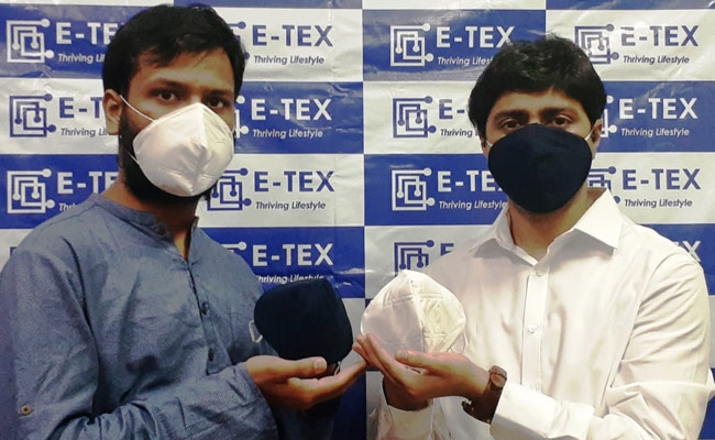 IIT Delhi Startup E-TEX Launches Affordable Face Mask, KAWACH