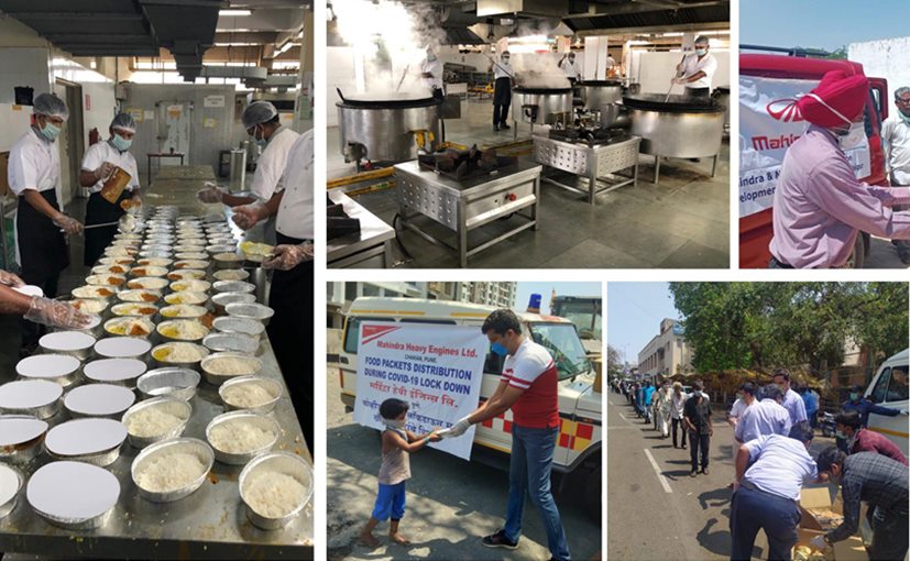 Coronavirus: Mahindra Opens Its Kitchens; Supplies Over 50,000 Meals In A Week