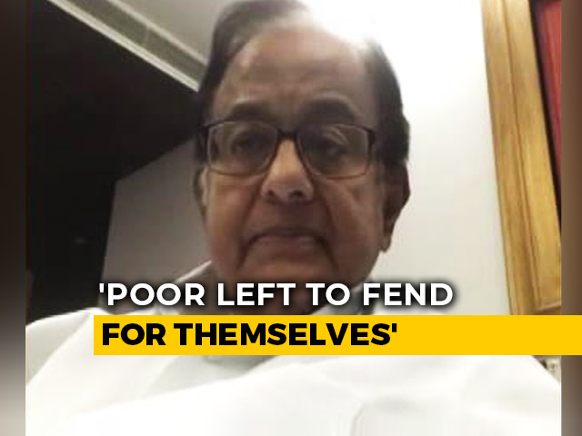 "India Should Be Happy With 2-3% Growth This Year": P Chidambaram