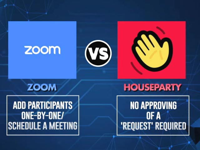 Zoom Vs Houseparty