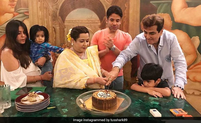 Inside Jeetendra's "Quiet But Special" Birthday Celebrations With Grandsons Ravie And Laksshya