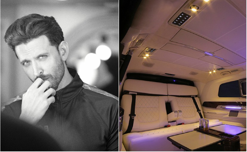 Actor Hrithik Roshan Gets A Customised Mercedes-Benz V-Class From DC Design